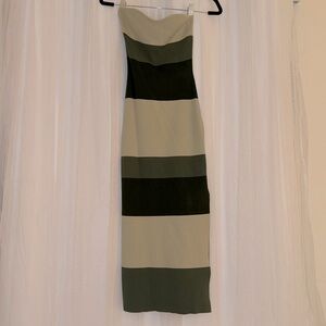 Brand new Lelis green maxi dress.